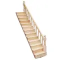 Right stair railing