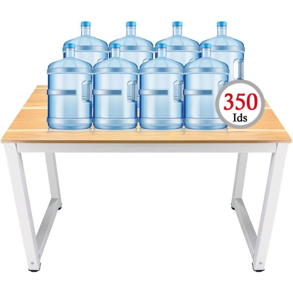 "44-inch wooden laptop desk for pc, study, and gaming - home office furniture"