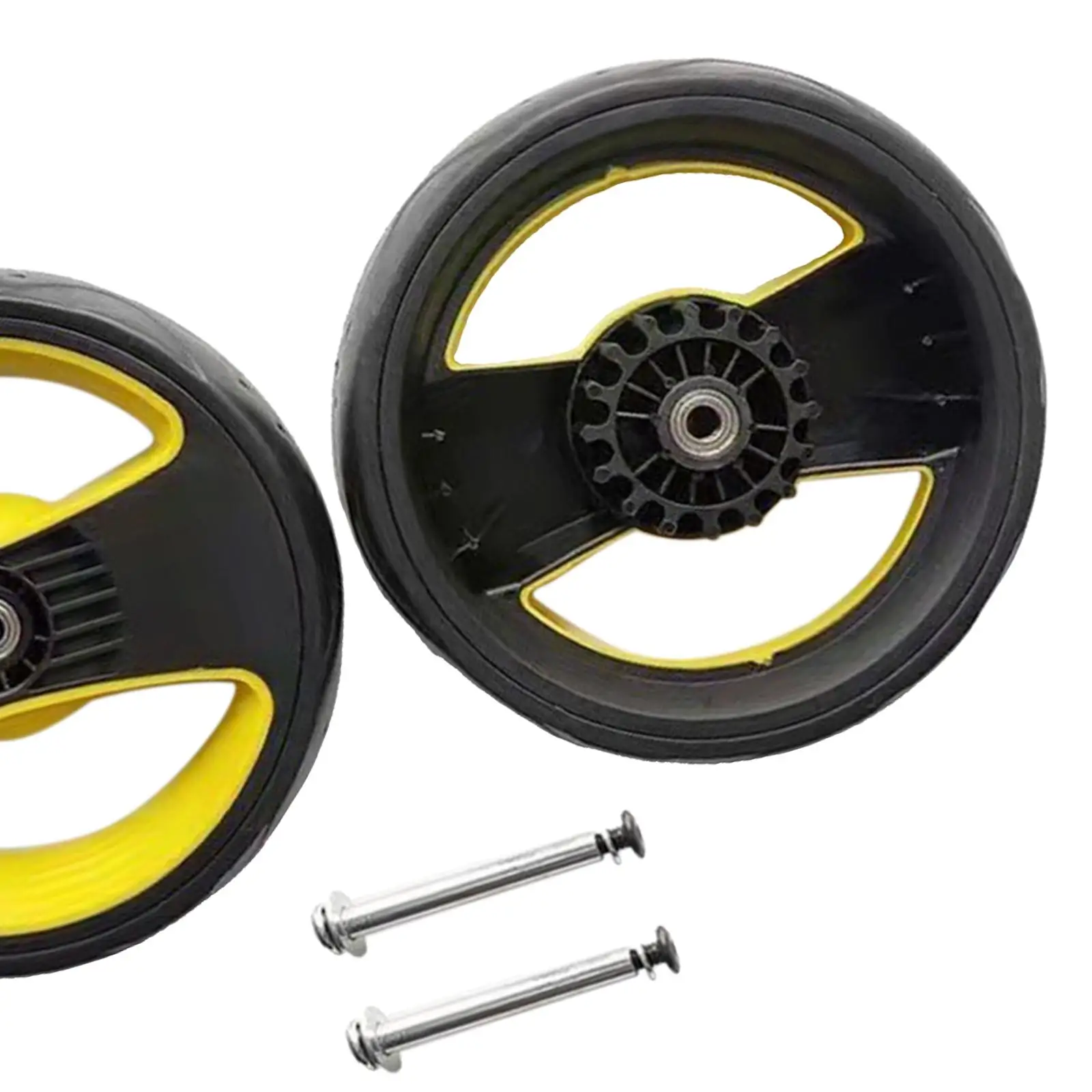 Trolley Wheel Pram Upgrade Parts Spare Parts Pushchair Repairing 2Pcs