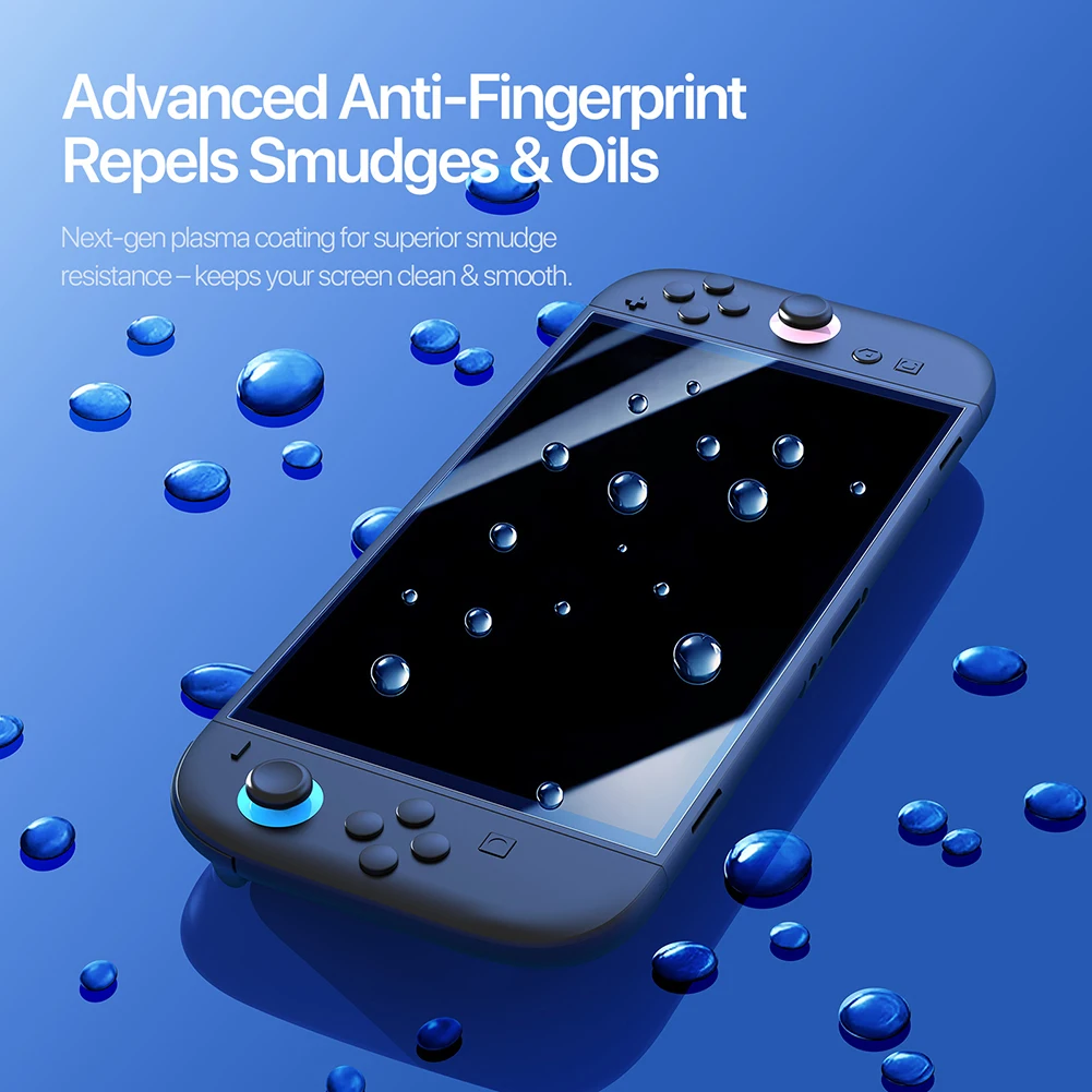 【Wireless】 1/2/3PCS Tempered Glass Screen Protector for Nintendo Switch 2 Anti-Scratch Protective Film for Nintendo Switch 2 Game Console.