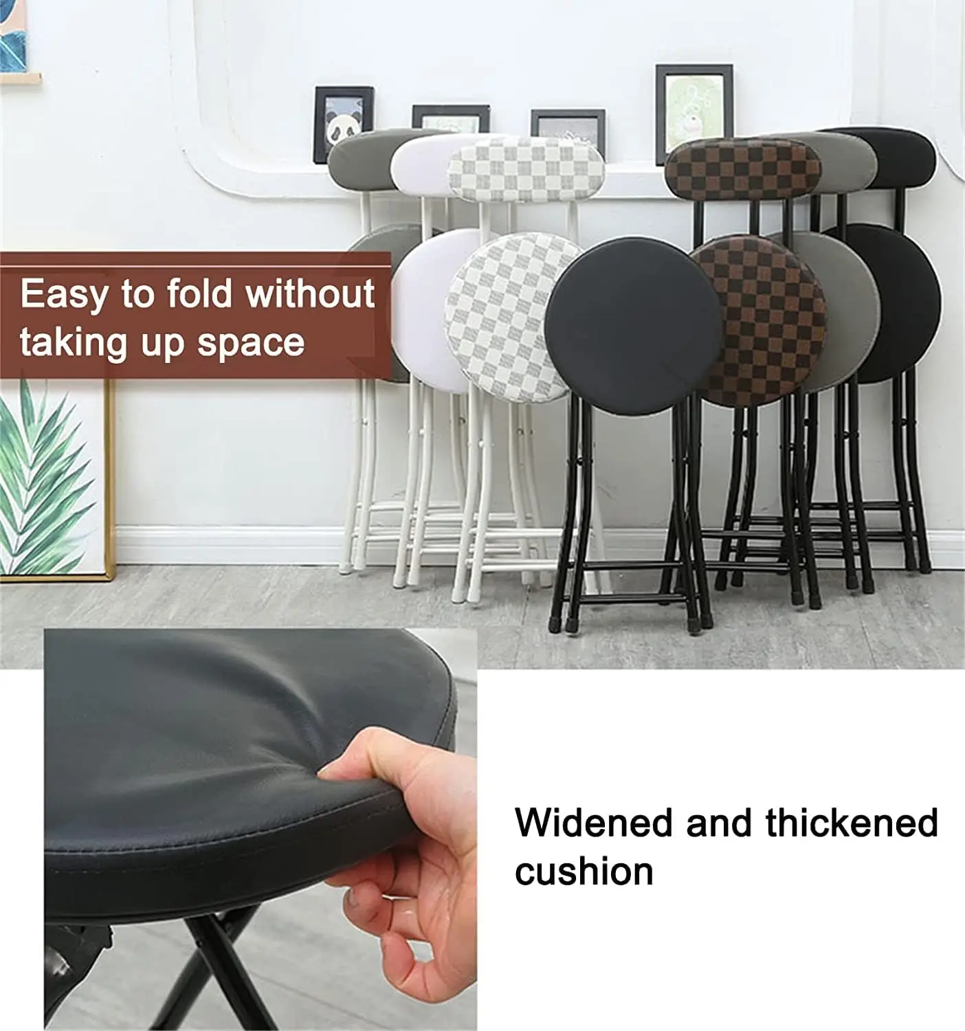 Folding Chairs, Stools, Portable Home Dining Chairs