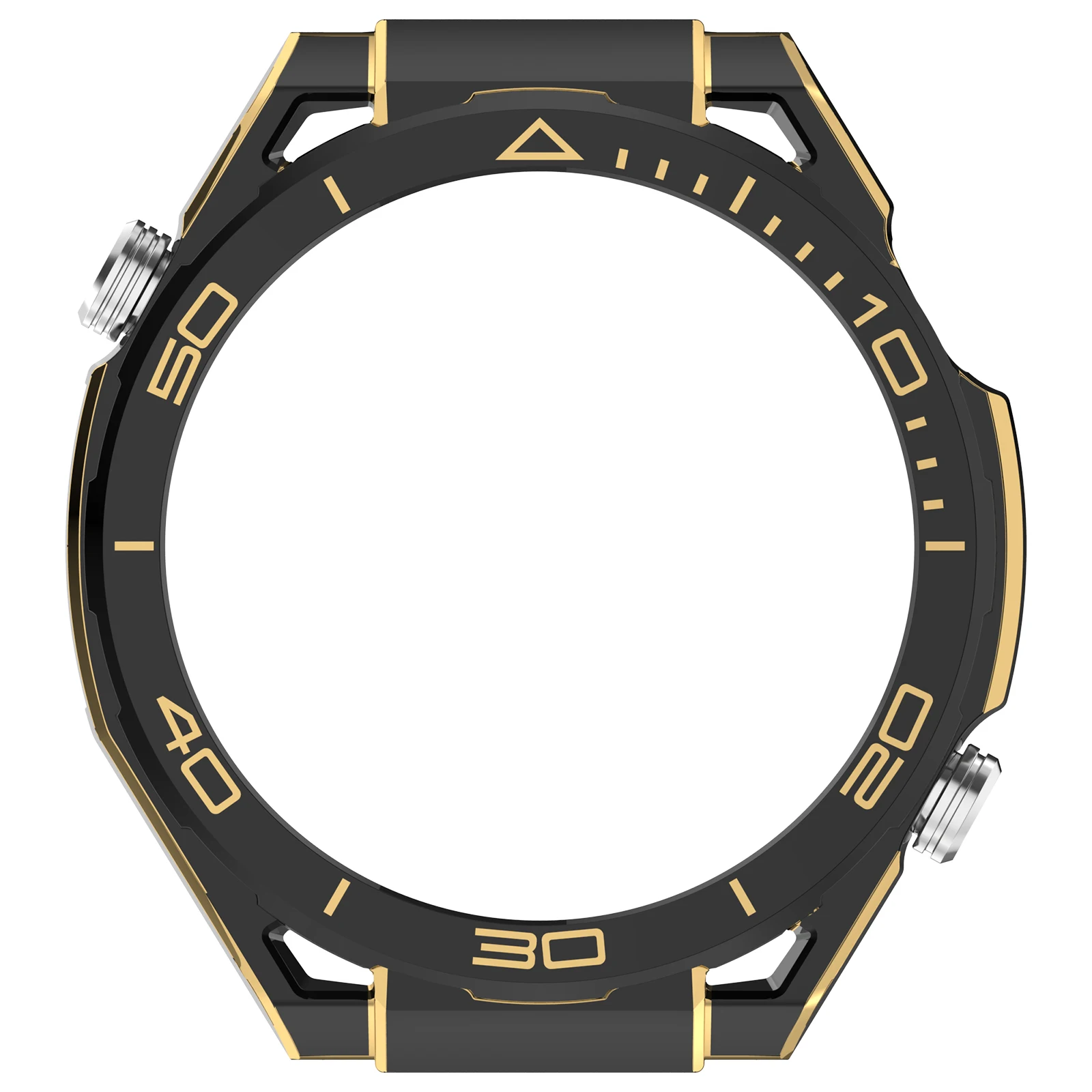 Premium Protective Case Frame for Huawei Watch GT6 Pro – Hollow Design Watch Cover Accessory