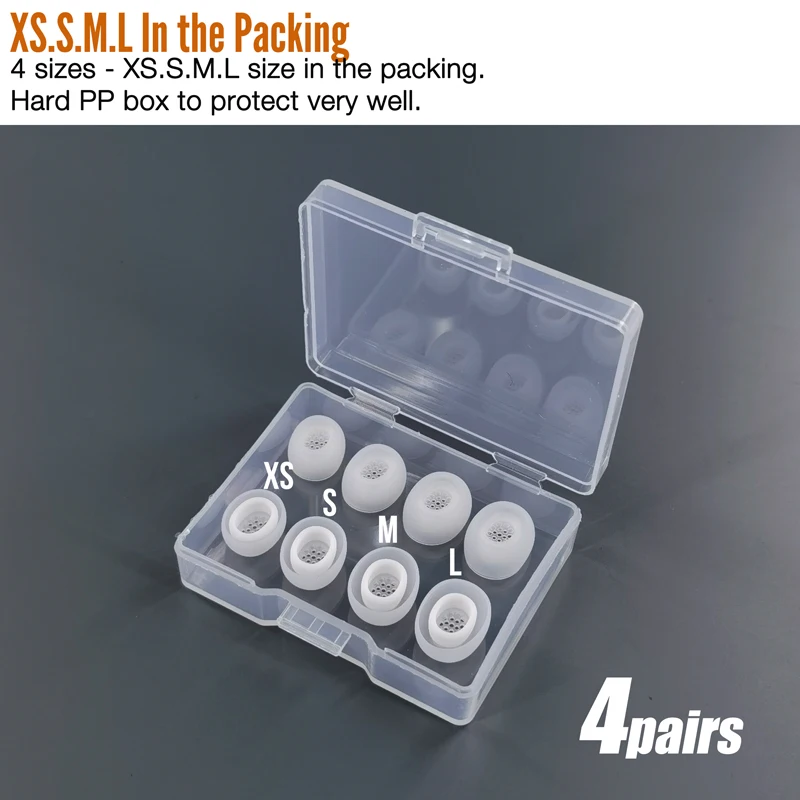 Eartips Replacement for 1MORE Aero Wireless Earbuds Earpad