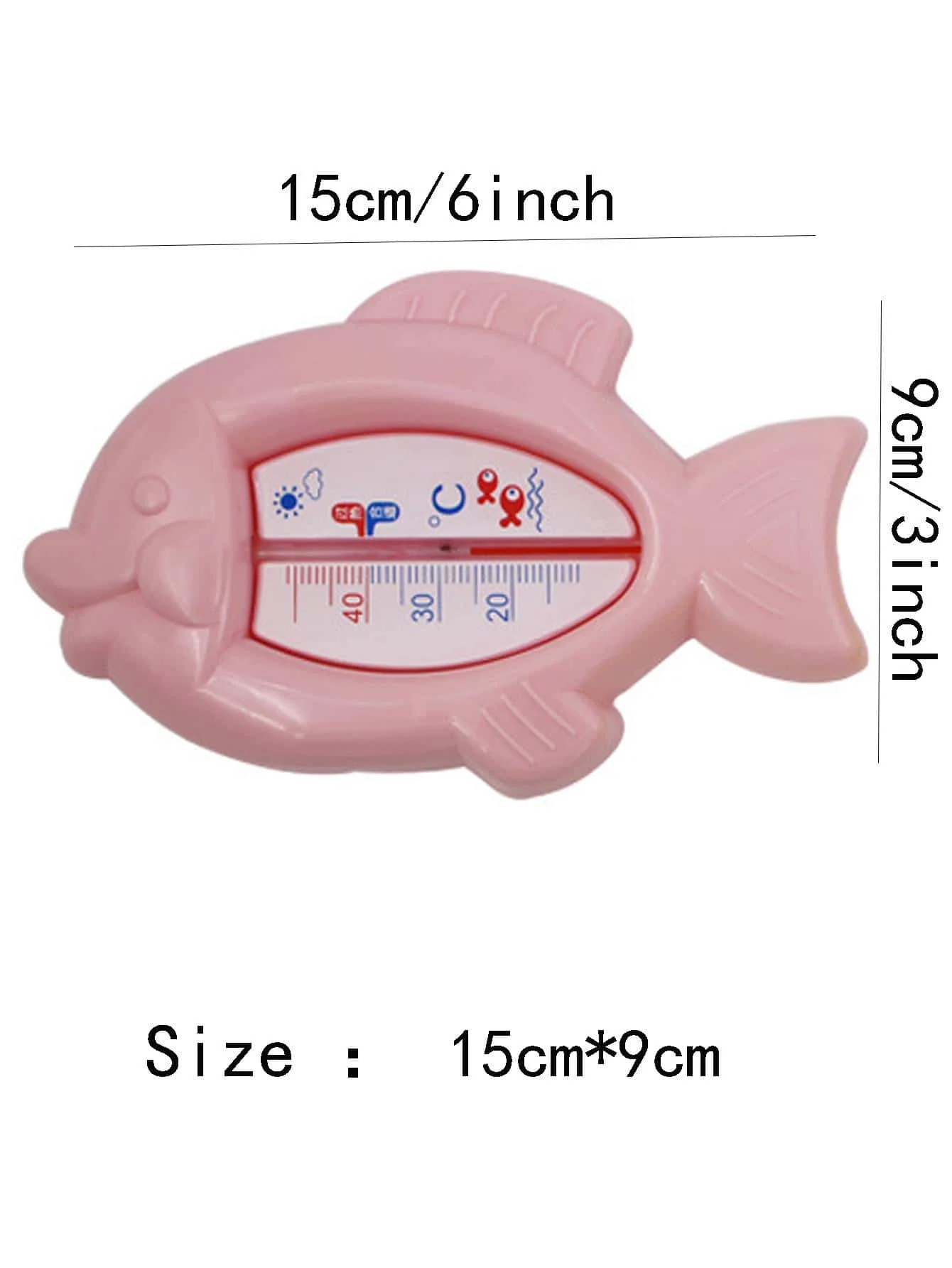Baby water temperature meter display newborn baby bath water temperature meter card household thermometer 2