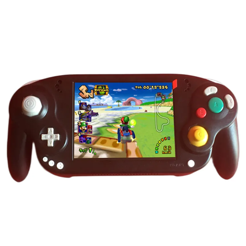 Latest Version 5'' IPS LCD Arcade Game console Modified by WII motherboard NGC Gameboy with Double joystick