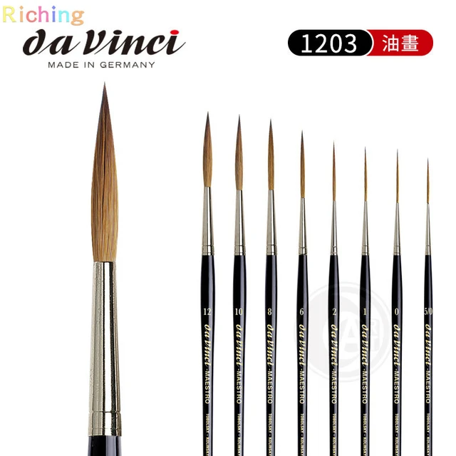 da Vinci Brushes da Vinci Series 11 Maestro Paint Brush, Fuller English  Kolinsky Red Sable, Watercolor Round, Art supplies - AliExpress
