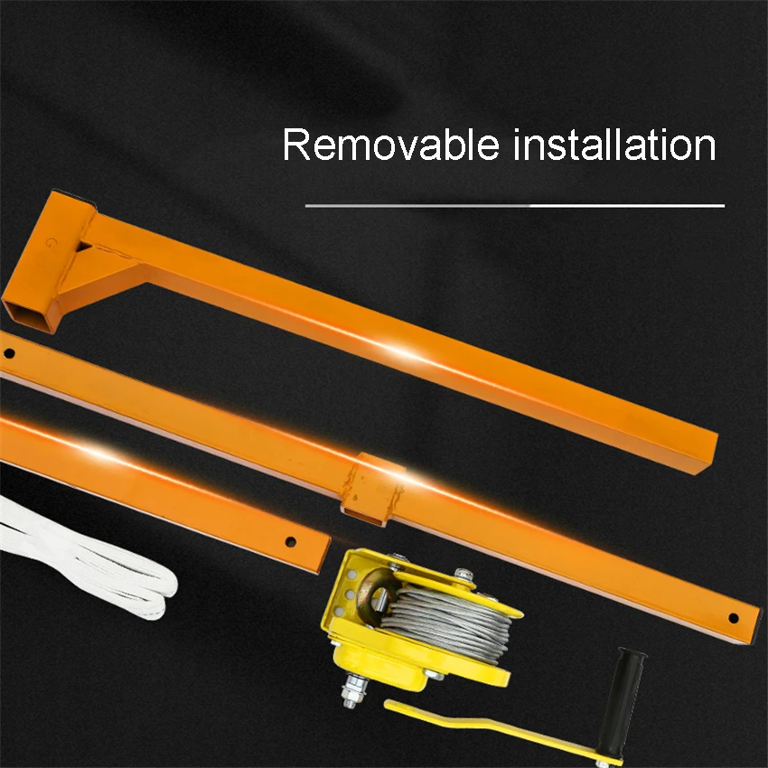 Air Conditioner Outside Installation Lifting Tool 10/15/20M Lifting Crane Self-locking Manual Winch Assembly For Air Conditioner digital hoist device