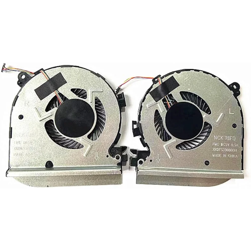 

Replacement CPU+GPU Cooling Fan for HP Spectre 15-BL TPN-Q179 914357-001 914358-001 Fan DC5V 4Pins