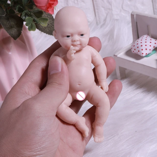 Baby Realistic Unpainted/Uncompleted Doll Wedding Gift Real Life Sleeping Doll 1