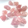 Pure Natural Pink Rose Quartz Rough Large Size Raw Crystal Stone Rock Mineral Specimen Aquarium Healing Reiki Home Decoration 3