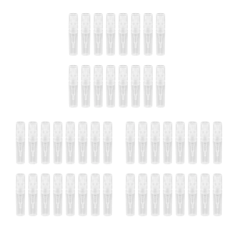 

AD-600X 2ML Transparent Plastic Spray Bottle Small Cosmetic Packing Atomizer Perfume Bottles