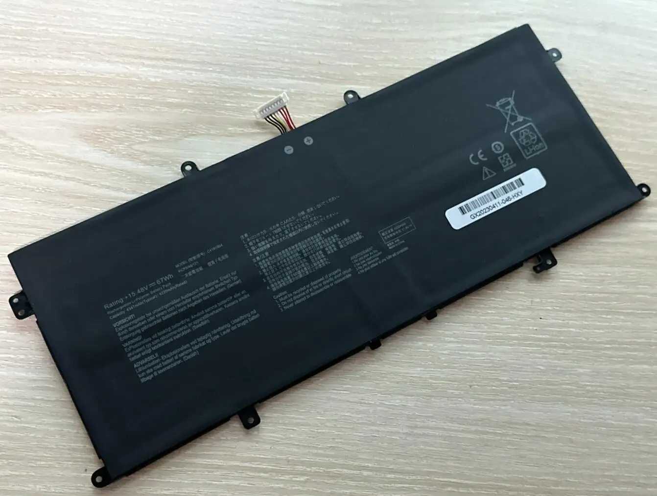 Bateria do Portátil para Asus Zenbook C41n1904 Ux325ea Ux325sa Ux325ua Ux425ia Ux363ja Ux393ea Ux371ea S435ea Ux371ea U4700u Bx425ea - Imagem 5