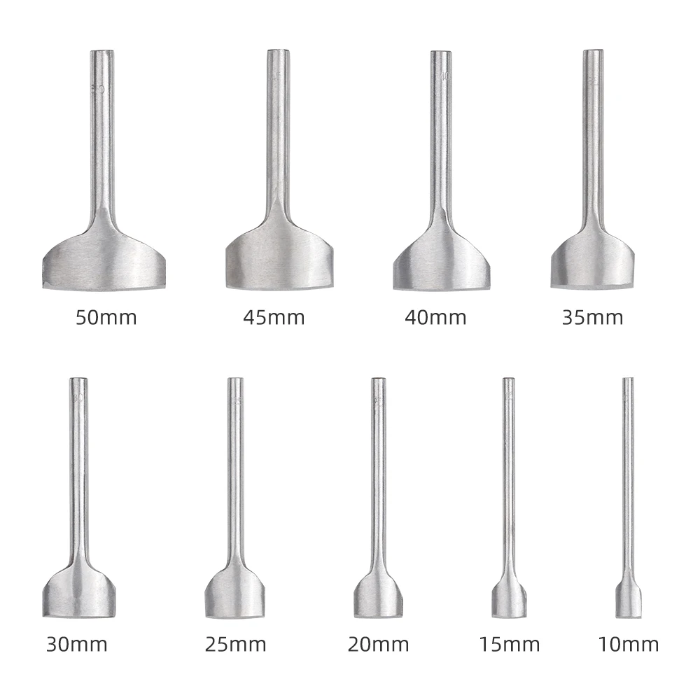 Leather Cutting Tool Leather Tool Leather Working Tools Craft Cutting Tool 3Pcs Half-Round Cutter Punch for DIY