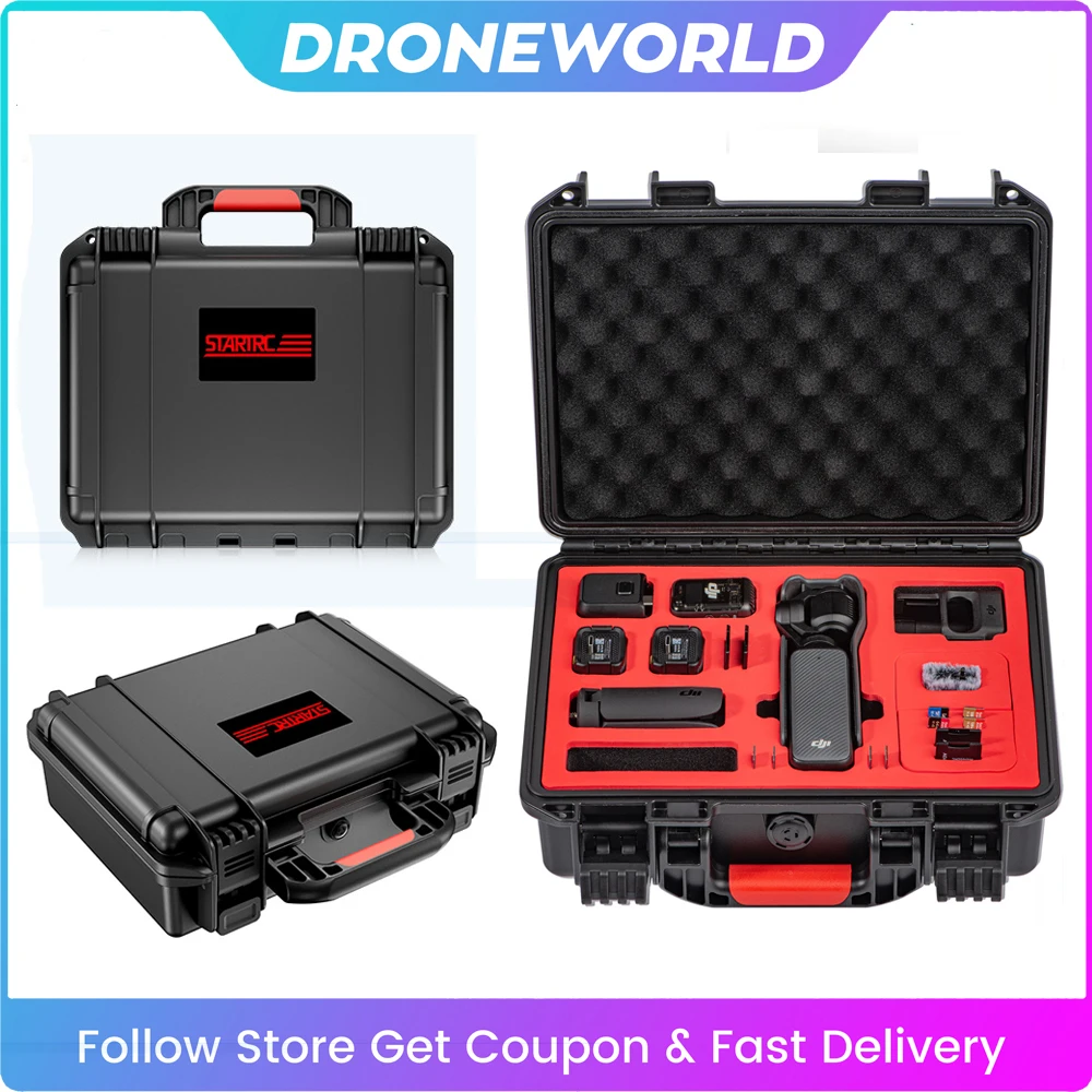

For DJI Pocket 3 Waterproof Safety Box Sports Camera Portable Explosion-proof Storage Box For DJI Pocket 3 Accessories