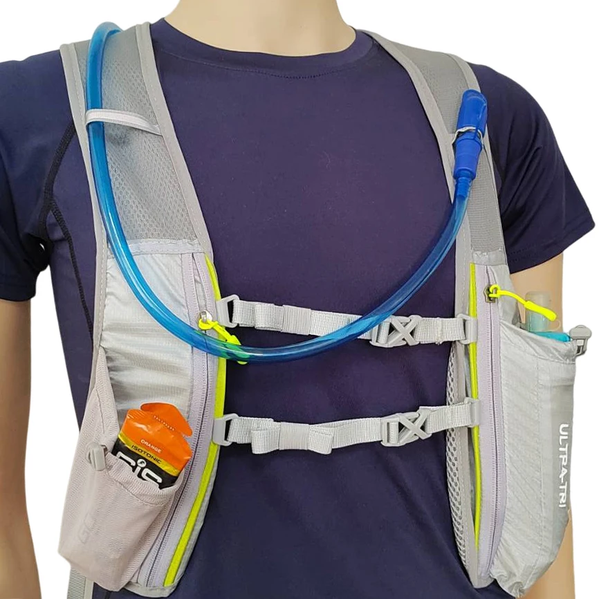 ULTRA-TRI Lightweight Hydration Vest Pack Outdoor Sport 5L Trail Running Hiking Cycling Backpack 2