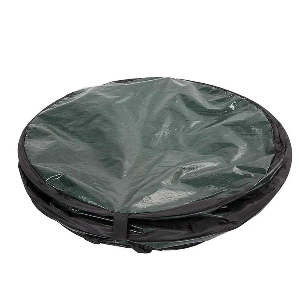 110L Garden Waste Bag Large Capacity Garden Storage Bag Foldable Waterproof Leaf Sack Trash Can Container Yard Leaf Container garden waste bag