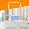 220V Electric Clothes Dryer Portable Folding Drying Rack Clothes Drying Machine Aluminum Alloy Constant Temperature 2