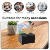 Acrylic Donation Box Portable Ballot Box With Key Suggestion Box For envelopes coins Fundraising Multipurpose Raffle Box 6