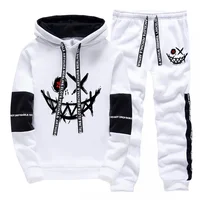 Hot Sales Mens Tracksuit Printed Single Piece Sweatshirts Sweatpants Casual Hoodie Pants Outdoors Mens Clothing Funny Streetwear