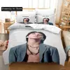 3D Print Kpop Jeon Jung Kook Album Bedding Set Boys Girls Twin Queen King Size Duvet Cover Pillowcase Bed boys Adult Bedroom 2