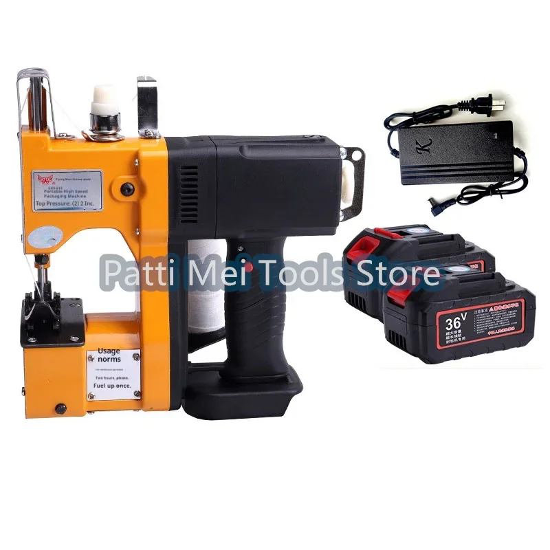 Portable Woven Bag Packaging And Sewing Machine Small Rechargeable Lithium Battery Dynamic Sealing Machine 2