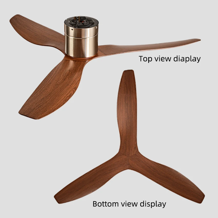 Electric Fan Ceiling Fan 45/52" Industrial Retro Ceiling Fan Ideal for Living/Dining Areas Home & Office 6-Speed Silent DC Inverter Motor