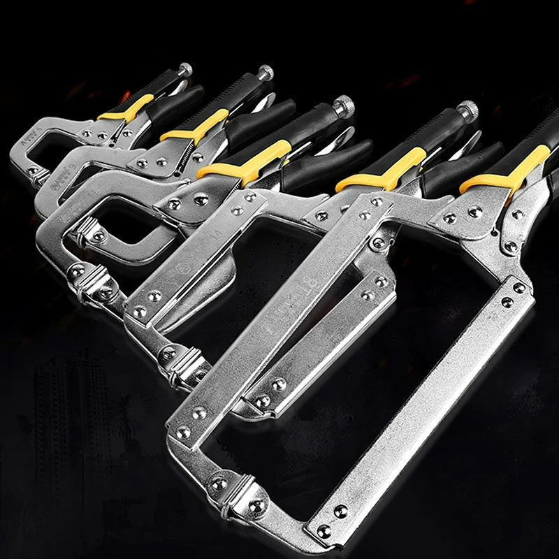 

SAHTS TOOLS Clamps Pliers Multi-function Locking Pliers Steel Clip Vise Grip Clamps Clips Face Clamp For Woodworking Hand Tool