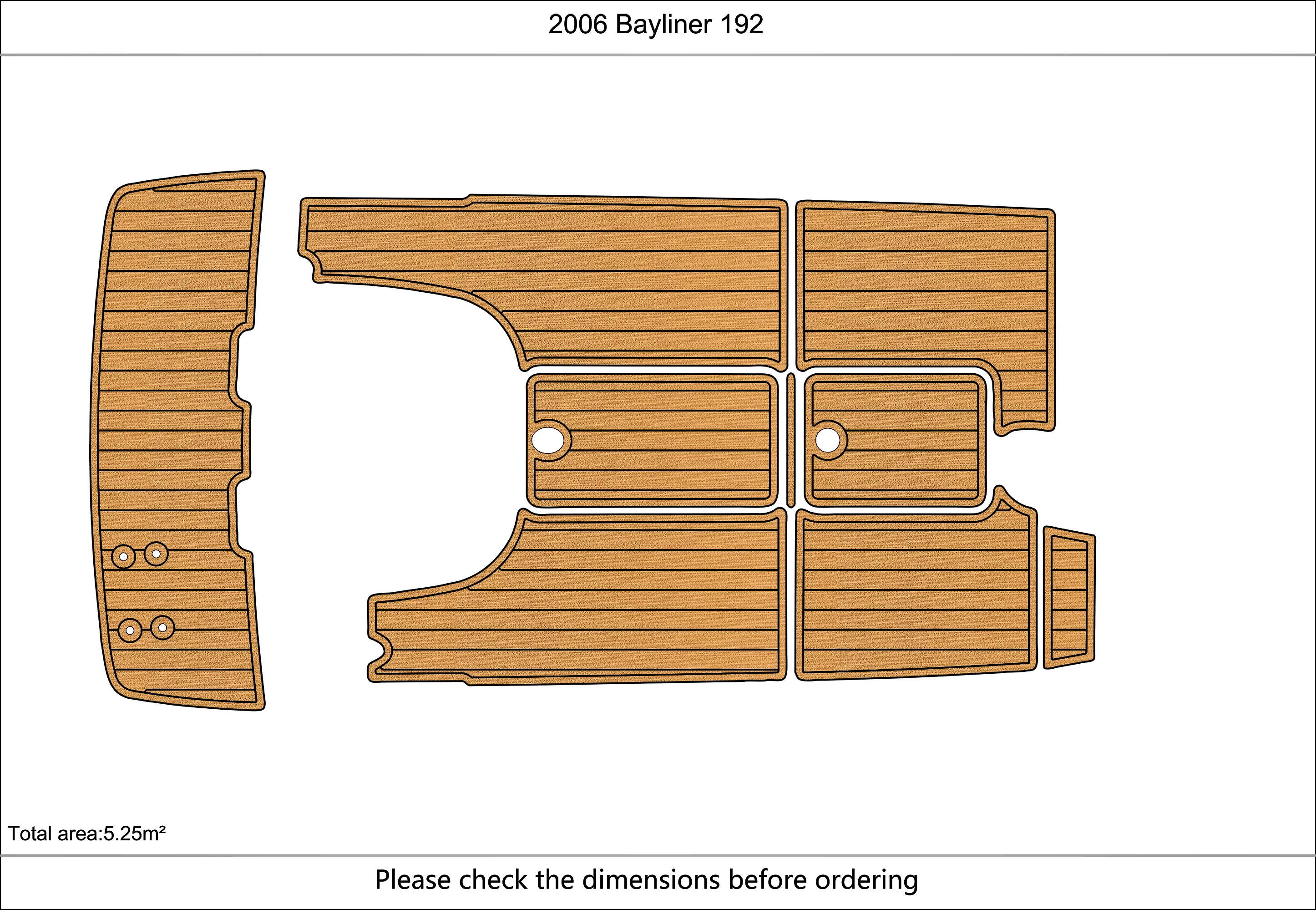 

2006 Bayliner 192 кабина для плавания платформа для плавания 1/4 "6 мм EVA искусственный ковер для водных лыж яхты рыбалки лодки нескользящий коврик для пола