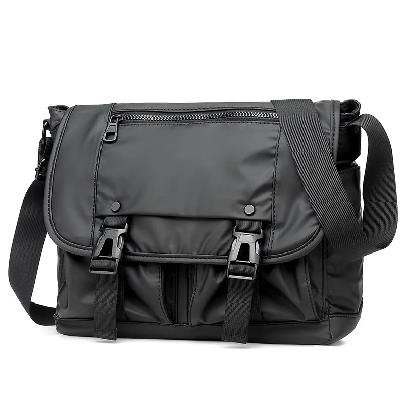 

Fashionable men's shoulder bag, large capacity crossbody portable commuting, outdoor travel, mailman versatile and