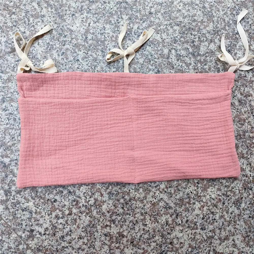 Nuova borsa portaoggetti portatile per culla, organizer multifunzionale per testiera del letto per neonati, per bambini, borsa per pannolini per biancheria da letto per bambini - immagine 4