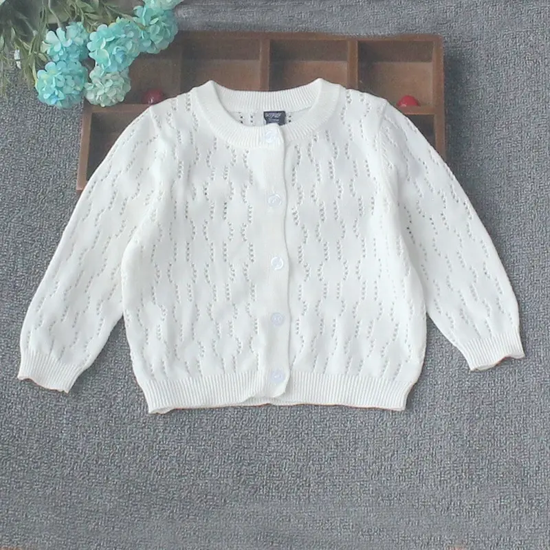 0-4yrs Spring Infant Cardigan for Girls Sweater Jacket Cotton Long Sleeve Outerwear Boys Coat 1 2 3 4 Yea Toddler Clothes 225429