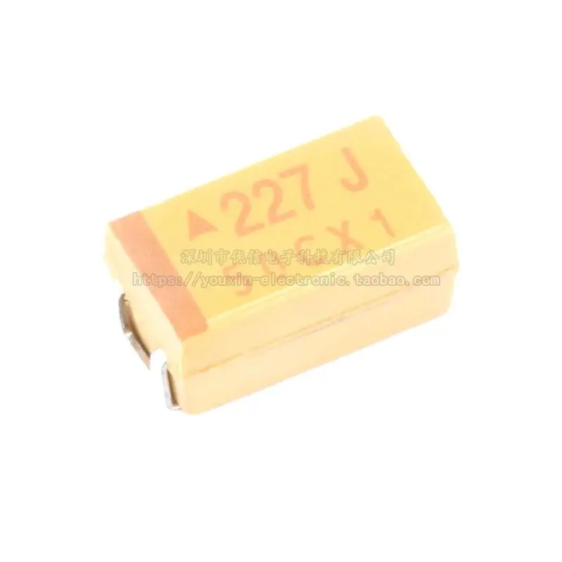 

20PCS/original genuine patch tantalum capacitor 6032C 6.3V 220UF ± 10% TAJC227K006RNJ