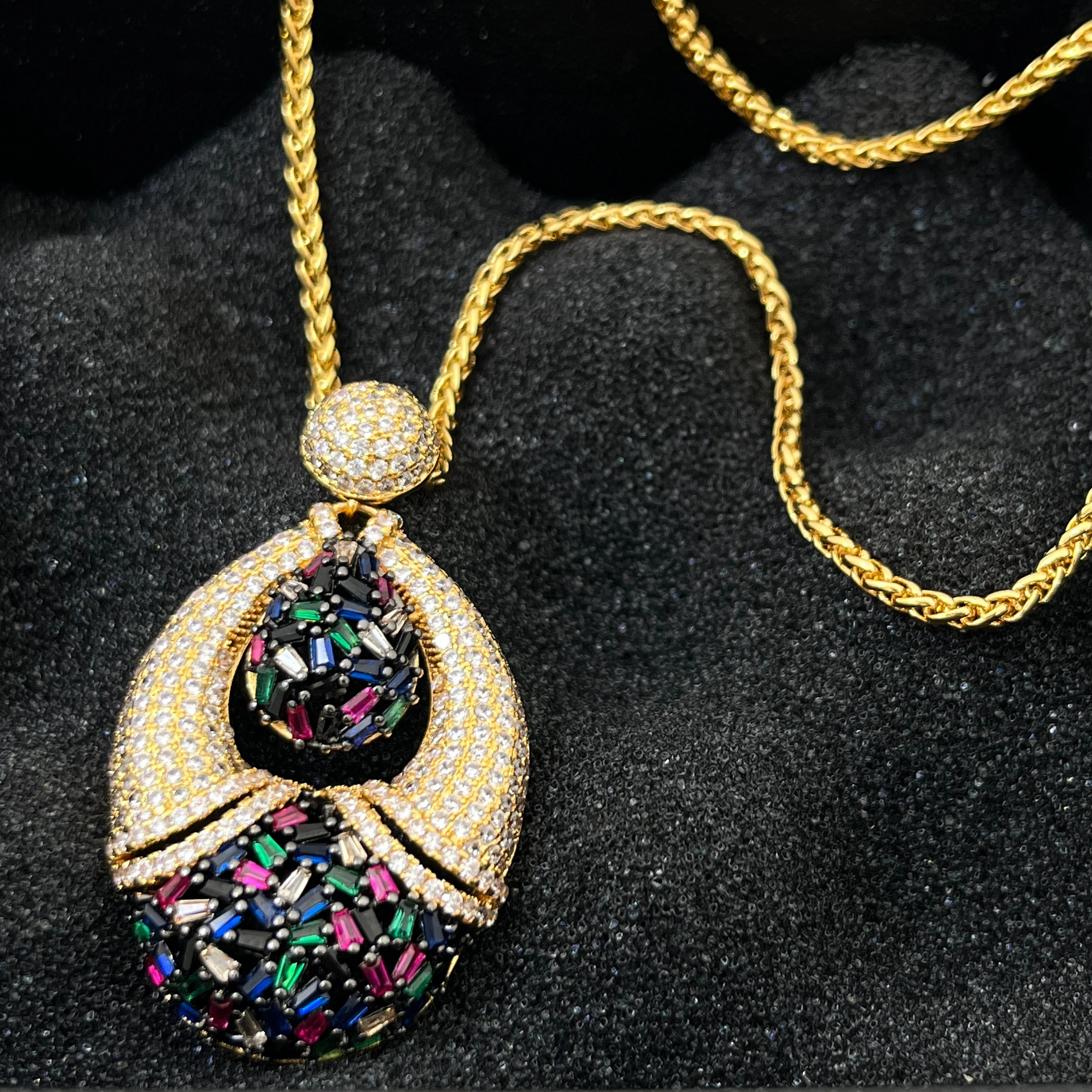 JinRongHua 100% مطلي أبيض اللون الزفاف قلادة القرط...