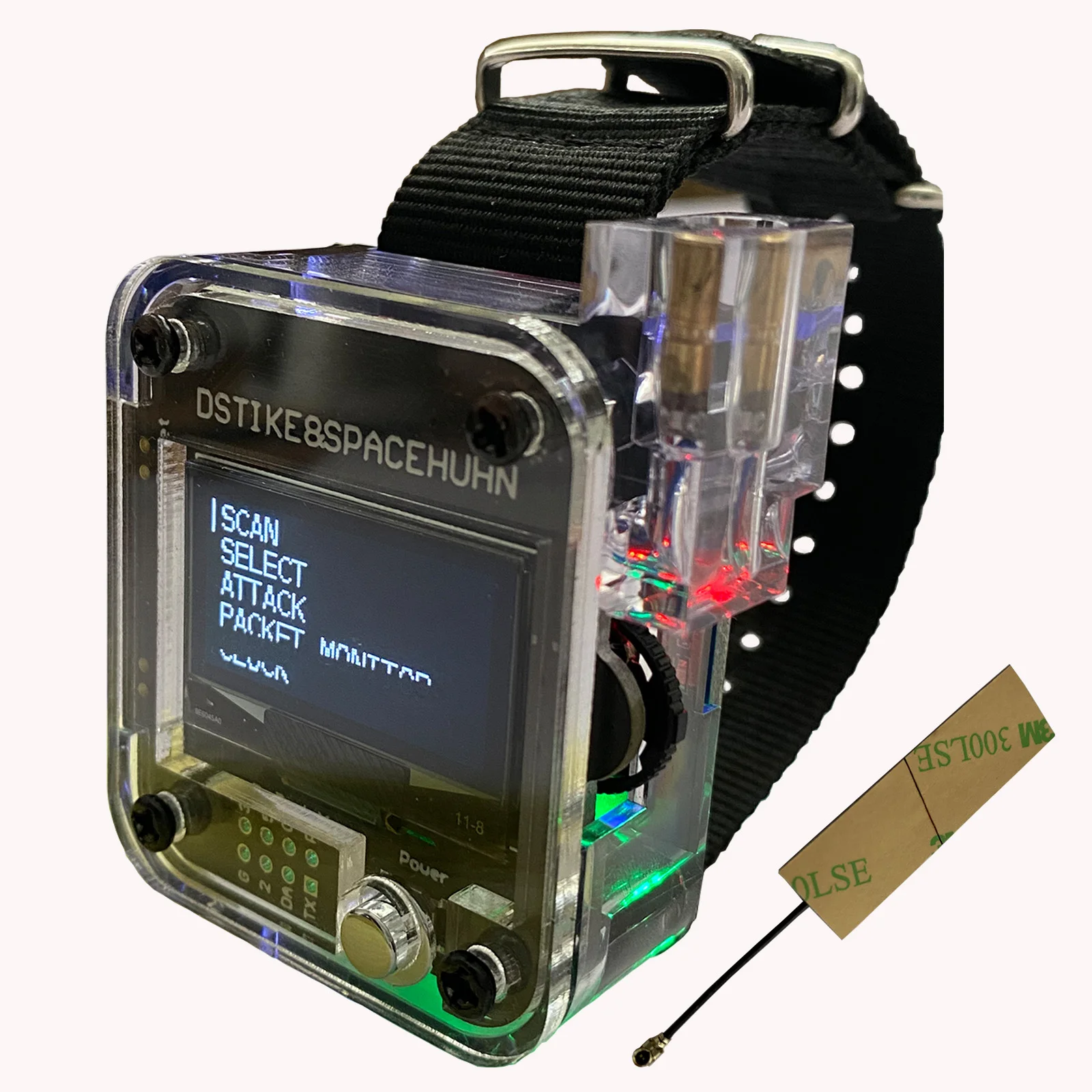 

WiFi Blocker Watch Test Tool WIFI Deauther Watch V3 2.4G