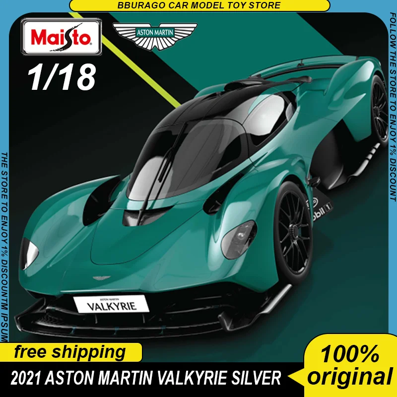 New Prodcut 2024 Maisto 1:18 Special Edition 2021 Aston
