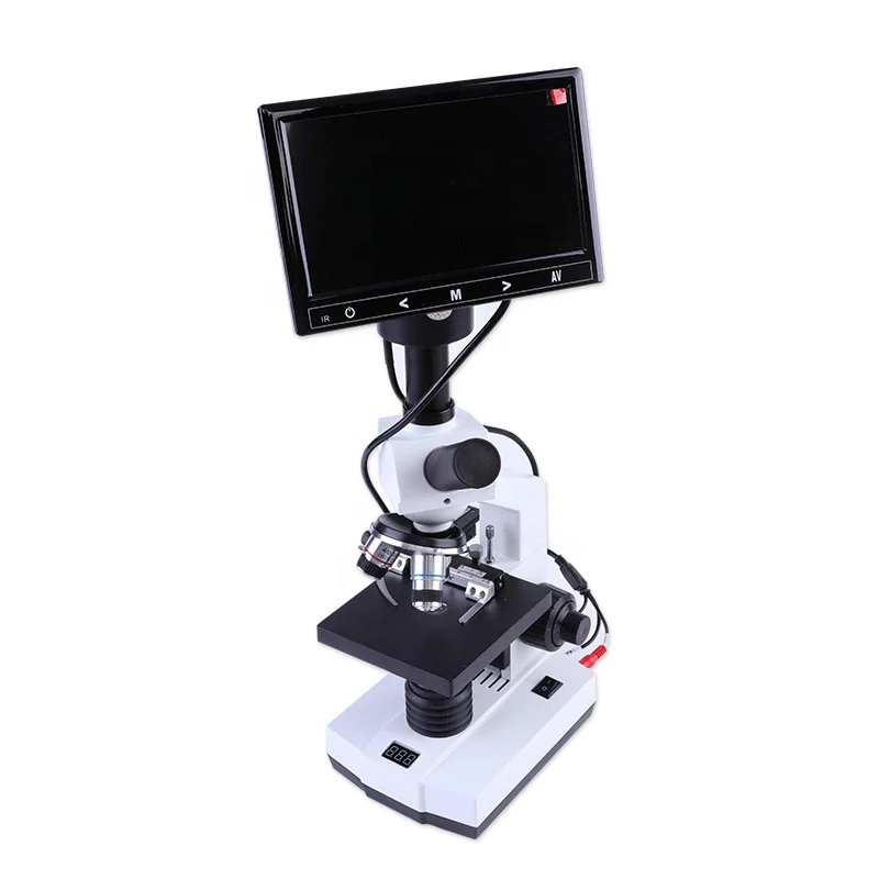 

low price 9 inch video LCD screen sperm microscope semen analysis