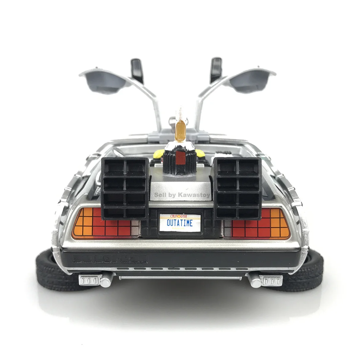 Welly 1:24スケールdelorean dmcザ · フューチャー1 2 3 & 飛行