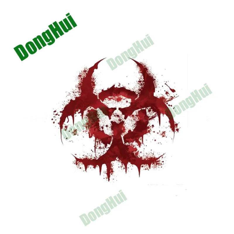 

Biochemical bloody chemical logo decal car sticker motorcycle helmet than laptop skateboardcamper off-road vehicle racingsticker