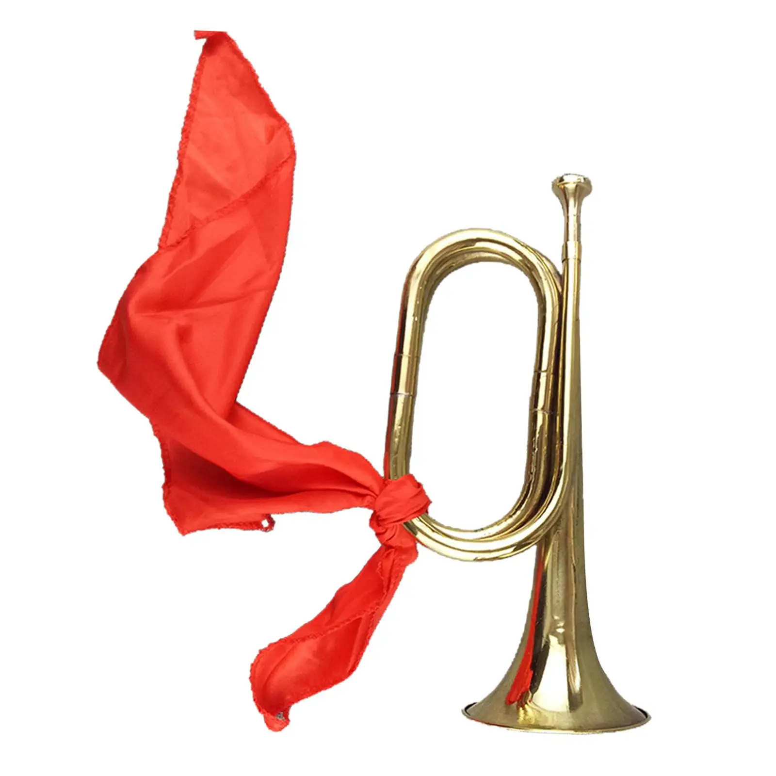 Standard Trumpet Orchestra with Cloth Blowing Bugle Bugles for Training Performance