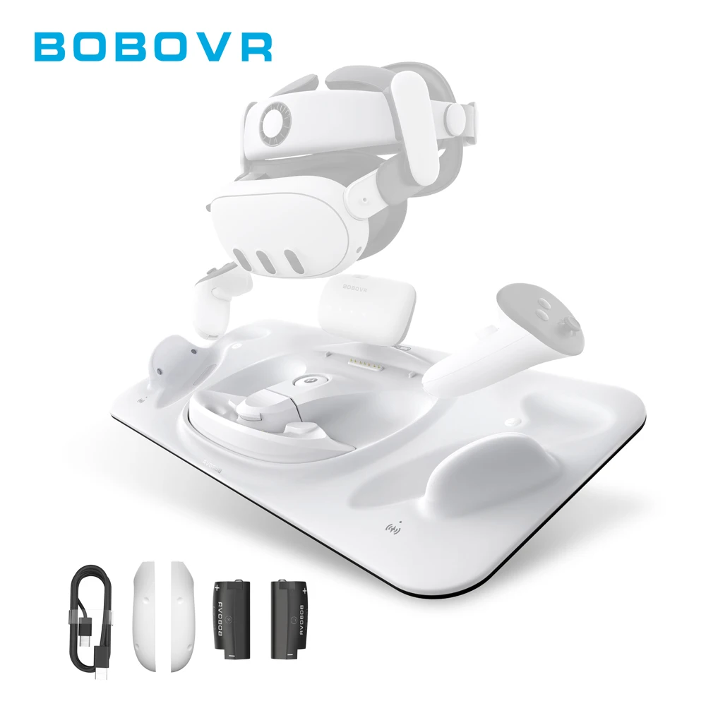 その他 BOBOVR D3 Charging Dock - For Quest 3 BOBOVR D3 Meta Quest 3本体とコントローラー用充電ドック
