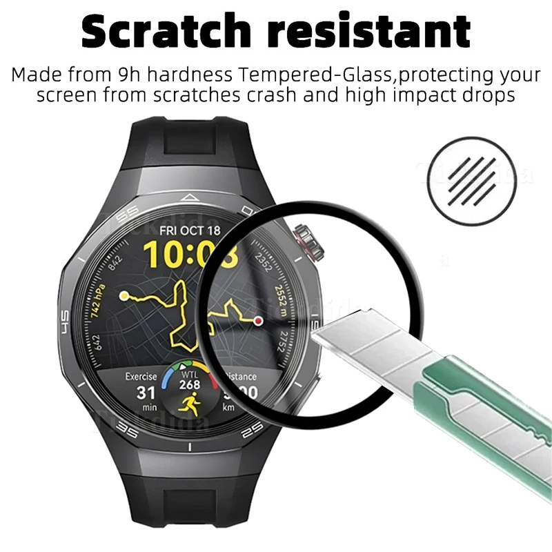 3-Pack Full Screen Soft Protector Film for Huawei Watch GT 5 Pro