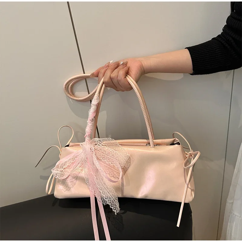 French Elegant Square PU Bag Image 11