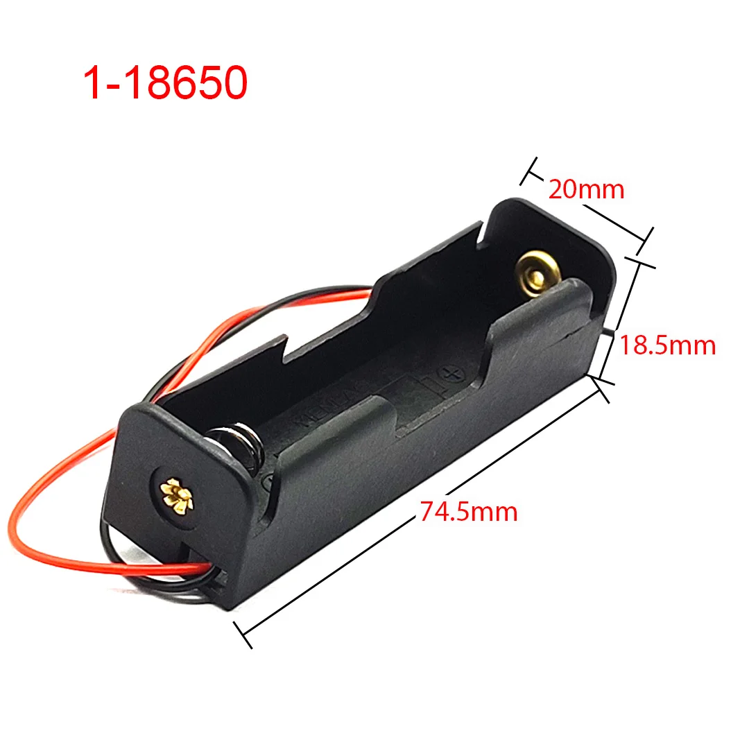 Держатель батареи 18650 szjkee черный | AliExpress