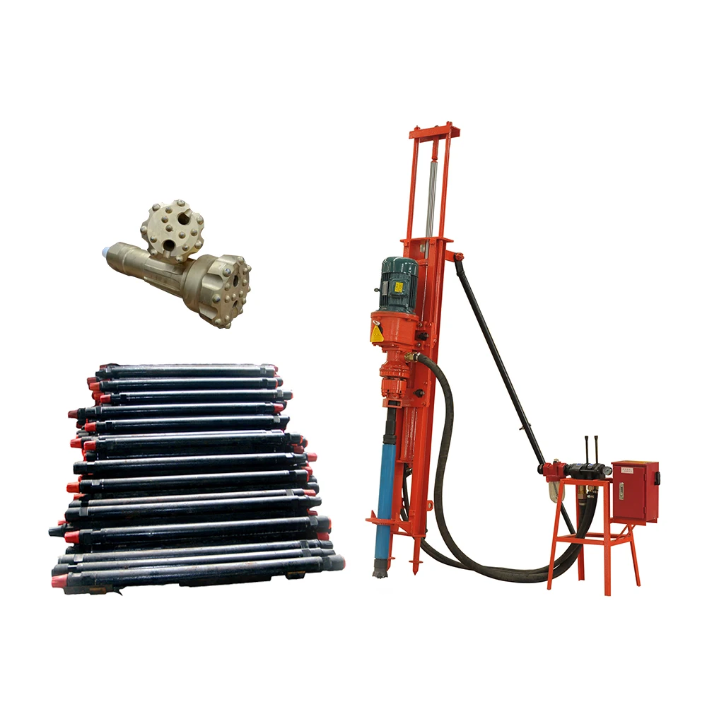 

20m Deep Square Rock Holes Drilling Rig Machine Mobile Blasting Drilling Rig 100m Pneumatic Dth Percussion Drilling Rig