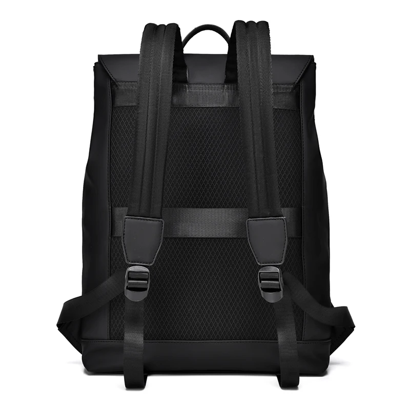 17.3-inch laptop backpack, large capacity, adjustable shoulder strap, business travel, school commuting bag, smooth backpack
