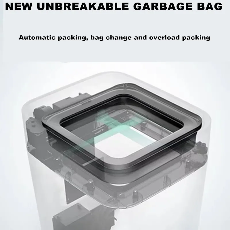 Trash Bags TOWNEW Smart Trash Can T1 T1S Tair Original Replacement 6/12 Refill Rings Auto Packing and Changing