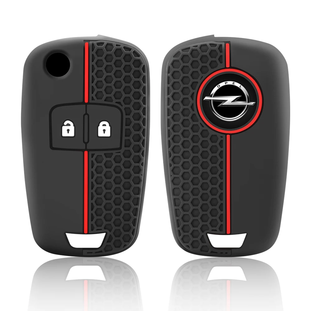 Étui En Silicone Pour Clé De Voiture, Pour Opel Astra J Corsa D