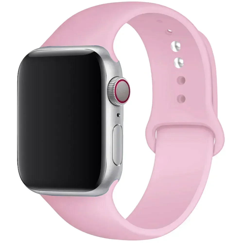 Premium Silicone Sport Band for Smartwatch - Vibrant & Durable Design for Everyday Wear