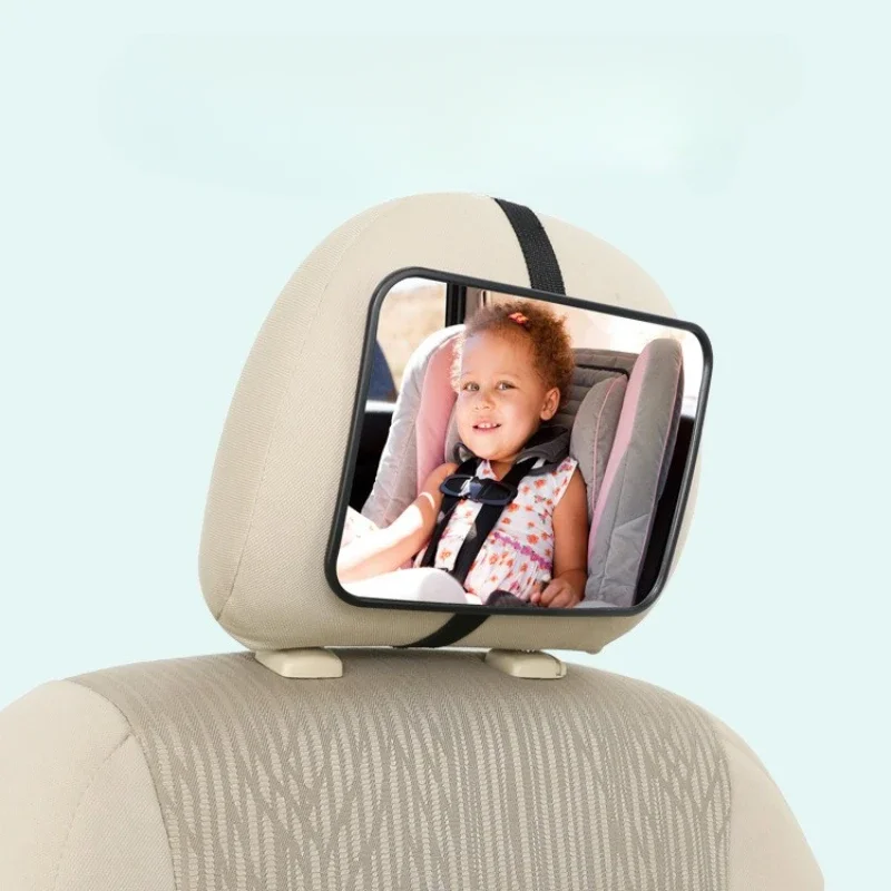 Car rearview mirror Car baby mirror Baby Mirror Rear View Mirror Belt Rear Facing Mirrors For Auto Safety Driving Kids Baby Monitor Car Seat Headrest