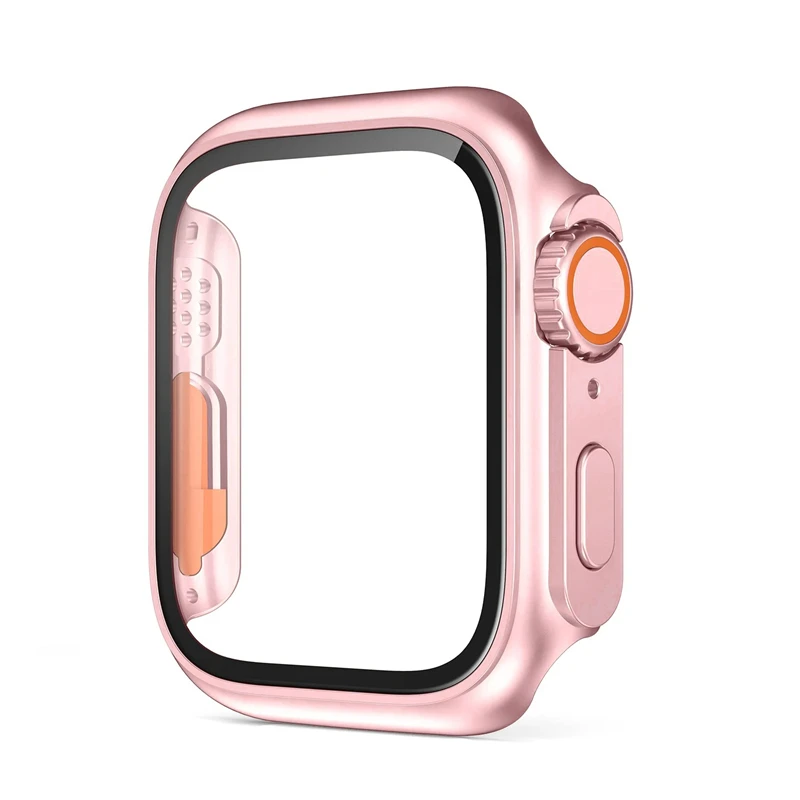 Premium Glass Watch Case with Screen Protector and Ultra Bumper